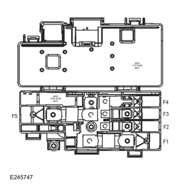 Ford EcoSport (2020-2021) – Sicherungskasten