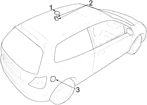 Honda Civic (2001-2005) – Sicherungs- und Relaiskasten