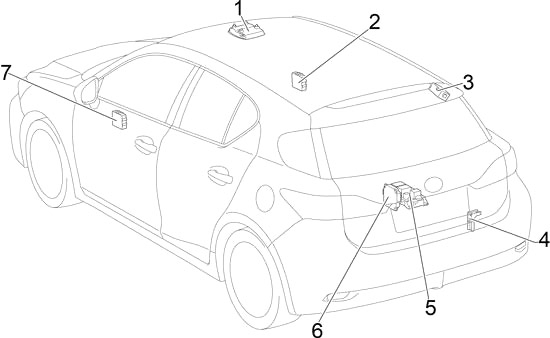 Lexus CT200h A10 (2011-2017) – Sicherungs- und Relaiskasten