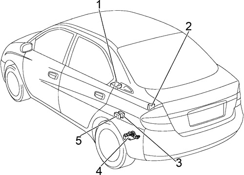 Toyota Prius (NHW11) (2000-2003) – Sicherungs- und Relaiskasten