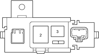 Toyota Prius (NHW11) (2000-2003) – Sicherungs- und Relaiskasten