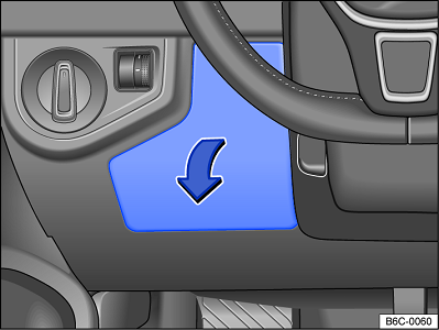 Volkswagen Polo VI (2018-2021) – Sicherungskasten